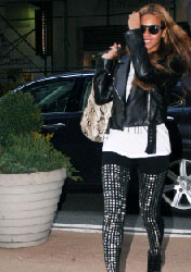 Beyoncé Knowles, como no llevar las tachuelas