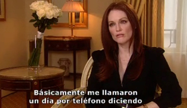 Entrevista con Julianne Moore, protagonista de 'Chloe'