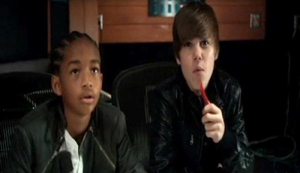 Justin Bieber y Jaden Smith cantan 'Never say never'