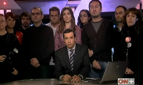 El adiós de los profesionales de CNN Plus