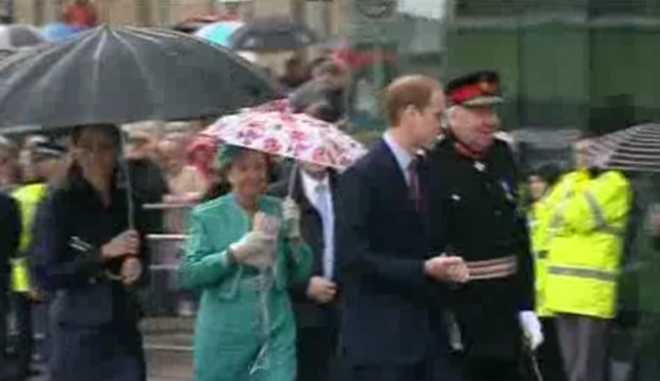 Último acto oficial de Guillermo y Kate antes de su boda