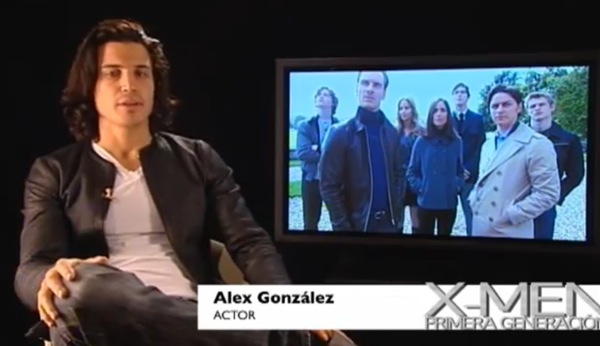 Entrevista con Álex González con motivo del estreno de 'X-men'