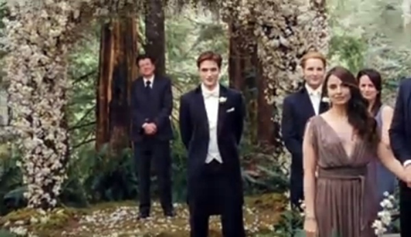 Adelanto de la boda de Robert Pattinson y Kristen Stewart en 'Amanecer'