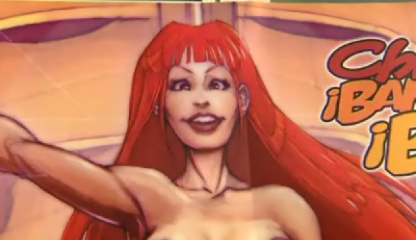 Chiqui Martí, una sexy heroína de cómic