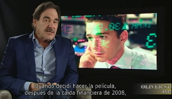Entrevista a Oliver Stone, director de 'Wall Street: El dinero nunca duerme'