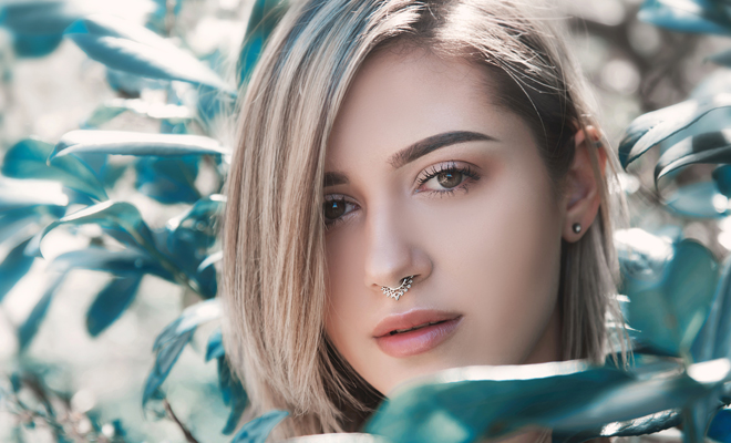 Cuidados básicos del piercing en el septum