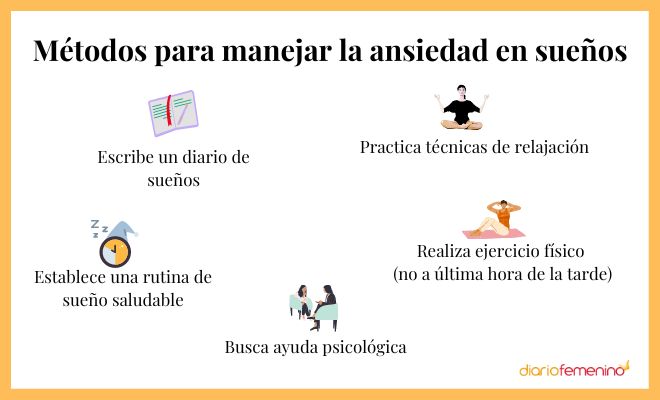 Formas de manejar la ansiedad en sueños