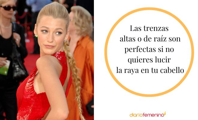 Peinados sin raya: apuesta por las trenzas