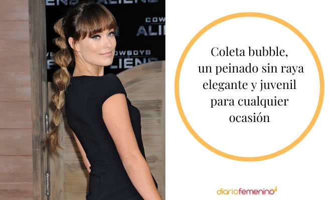 Formas de elaborar una coleta bubble sin raya