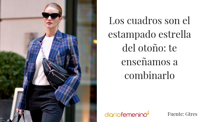 Consejos para combinar los cuadros en otoño