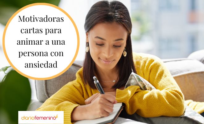 Modelos de cartas de ánimo para personas con ansiedad