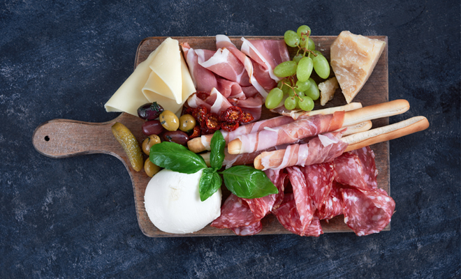 Interpretación de soñar con jamón y queso