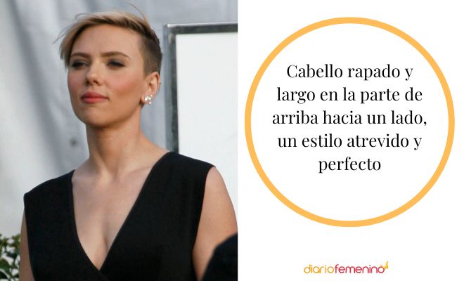 Peinados cortos hacia un lado