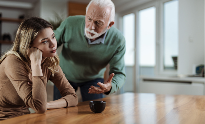 Interpretación de soñar que discutes con tu padre