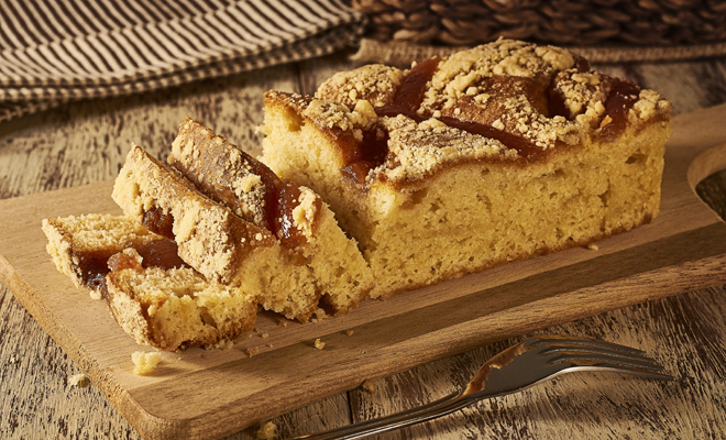 Receta de bizcocho de espelta con plátano