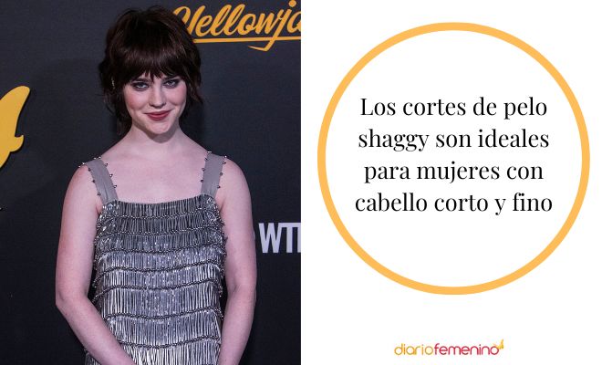 Ideas de peinados con pelo corto: shaggy