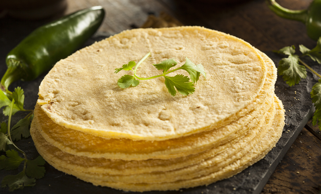 Receta de tortillas de maíz muy sencilla
