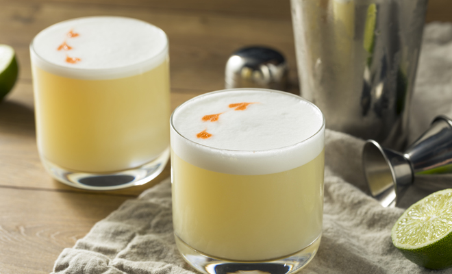 Cómo elaborar pisco sour peruano