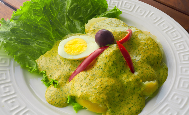 Receta para elaborar ocopa peruana