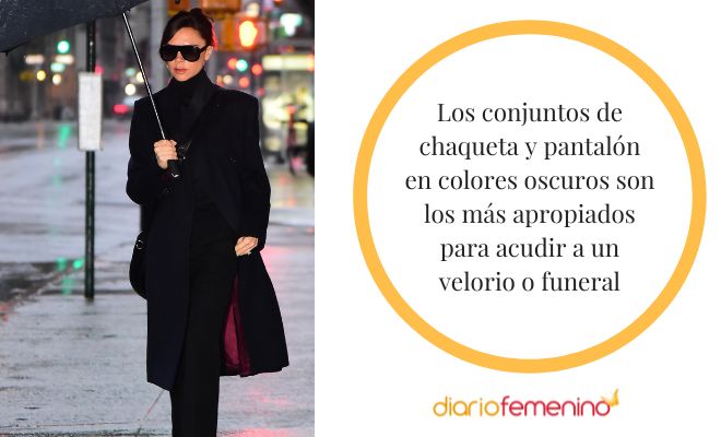 Ideas de looks para ir a un entierro