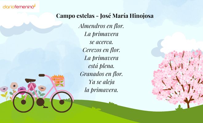 poemas para niños sobre la primavera