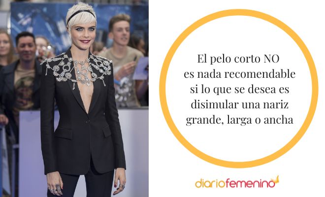 Razones por las que el pelo corto no te sirve de nada si quieres disimular la nariz