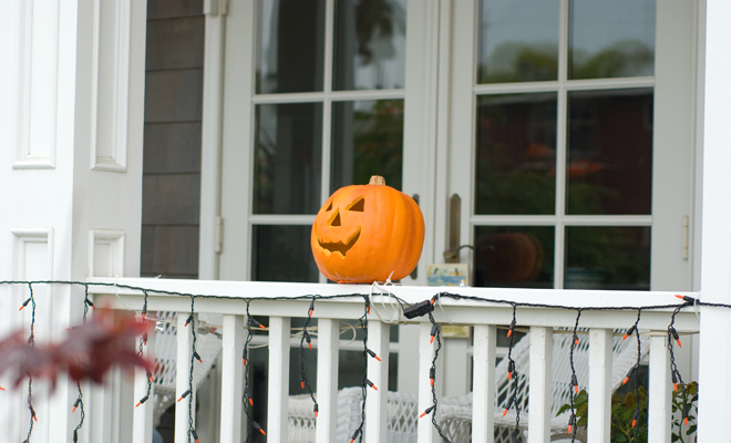 Cómo decorar un balcón por Halloween