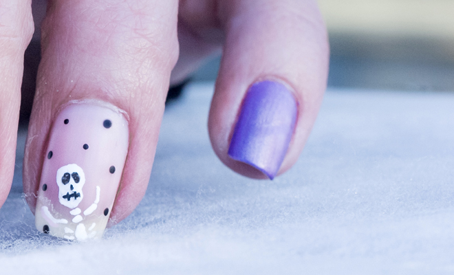 Uñas de Día de Muertos: diseños de manicuras