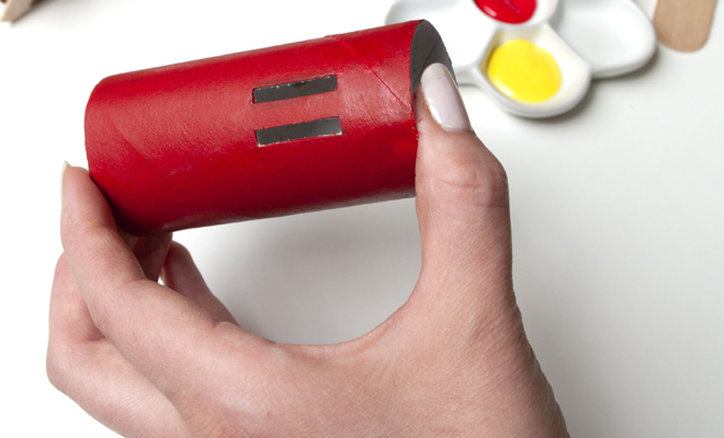 Florero de cartón DIY para el Día de Muertos