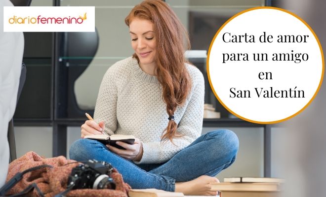 Carta de amor para un amigo en San Valentín