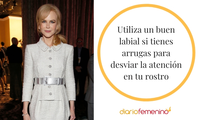 El mejor labial para lucir con una piel con arrugas