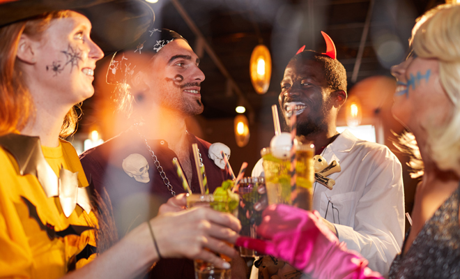 Significado de soñar con una fiesta de disfraces en Halloween