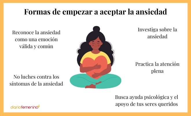 Consejos para empezar a aceptar la ansiedad