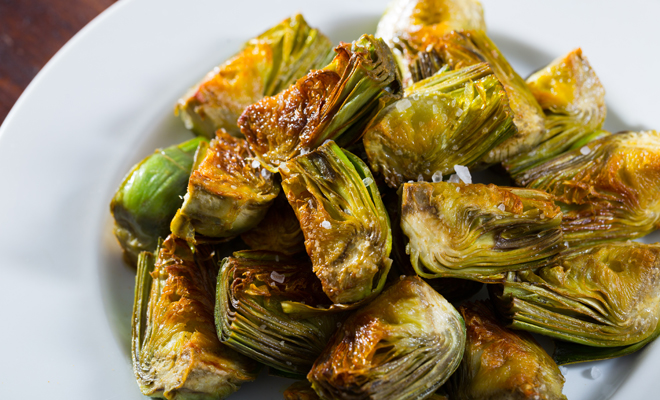 Recetas navideñas para diabéticos: alcachofas a la romana