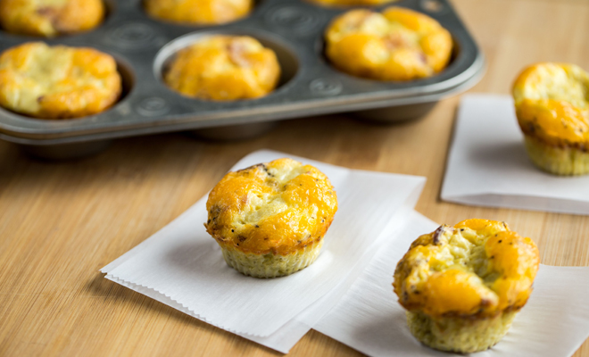 Receta de cupcakes de acelga para Navidad