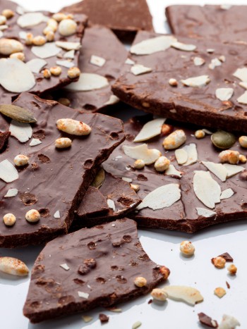 Receta de Navidad: Turrón de chocolate para diabéticos