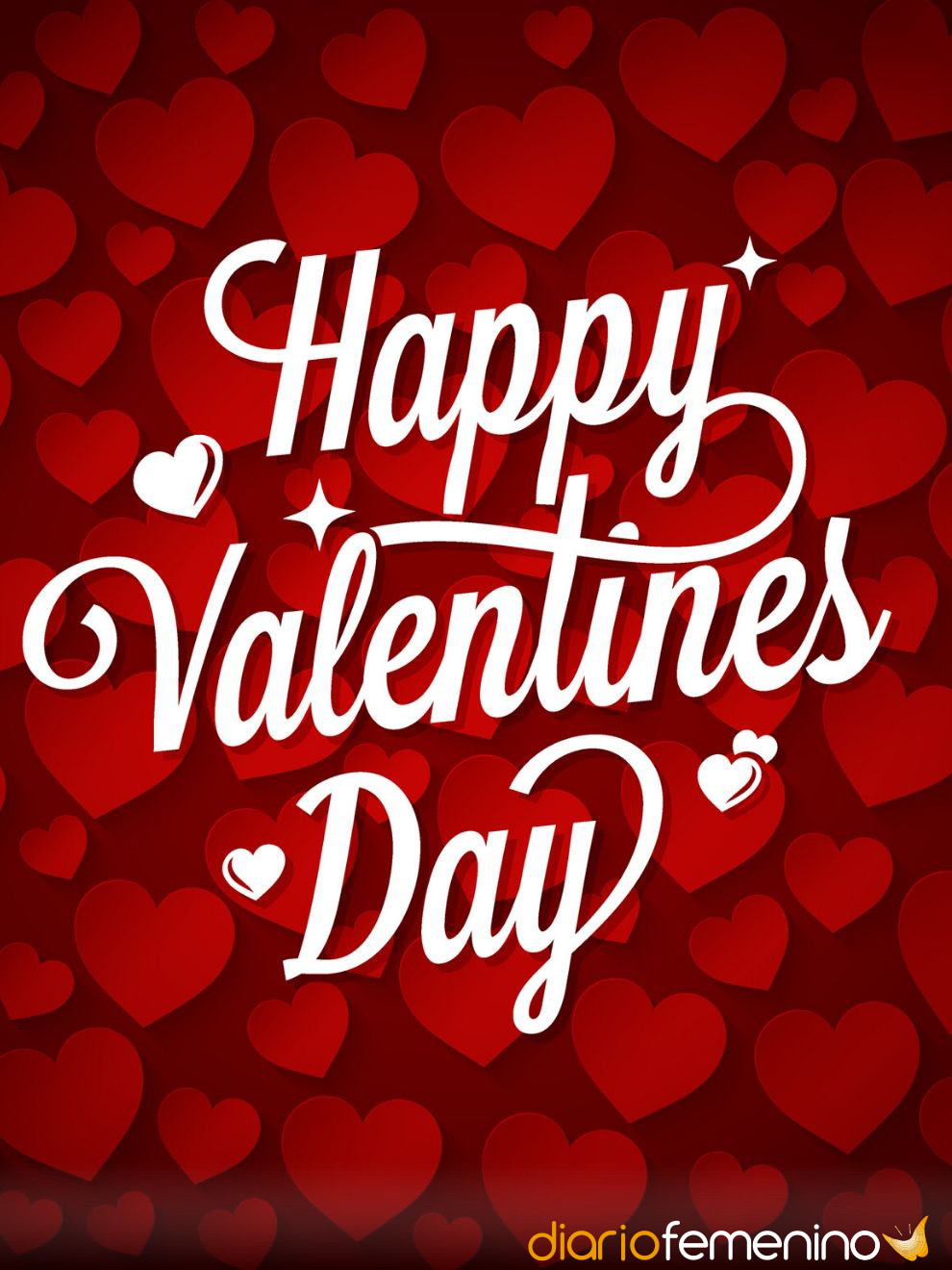 Tarjetas en inglés de San Valentín: 'I love you' el 14 de febrero