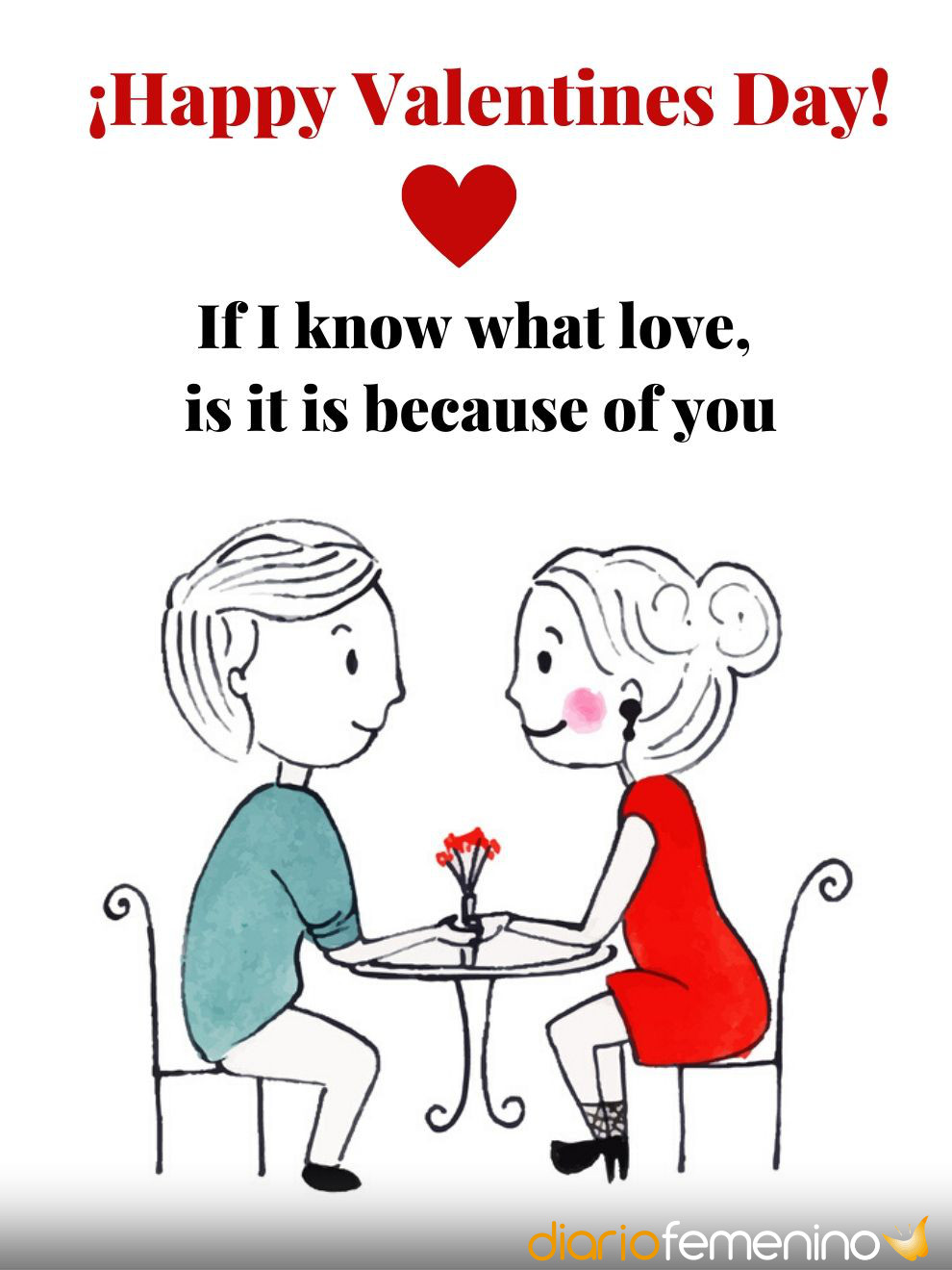 Di te quiero en San Valentín con las mejores tarjetas de amor
