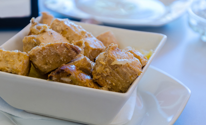 Receta de atún encebollado