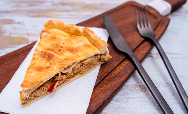 Receta de tarta de atún