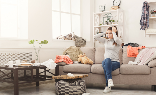 Cómo combatir la ansiedad que produce el desorden en casa