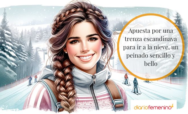 Cómo hacer una trenza escandinava para ir a la nieve