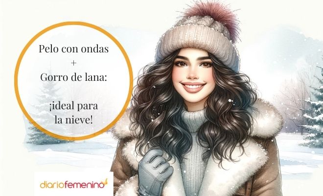 Apuesta por un gorro de lana para ir a la nieve