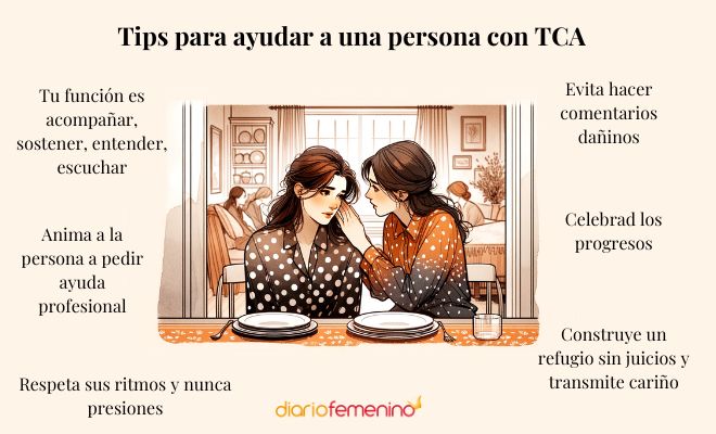 ¿Cómo ayudar a alguien con TCA?
