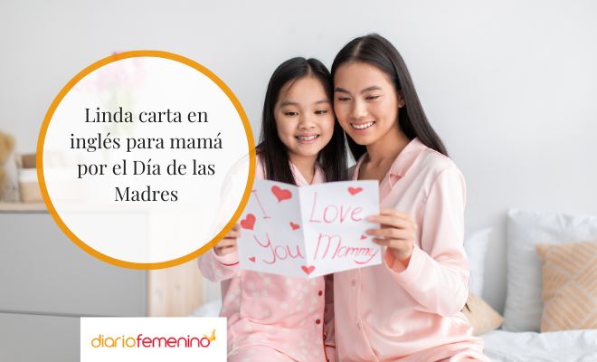 Carta en inglés corta para el Día de la Madre