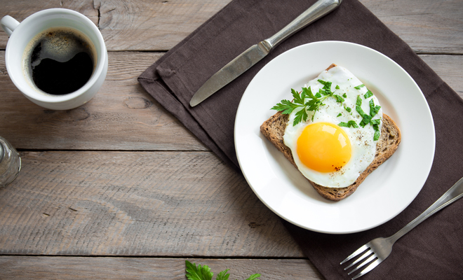 Desayunos con huevo: recetas rápidas y bajas en calorías