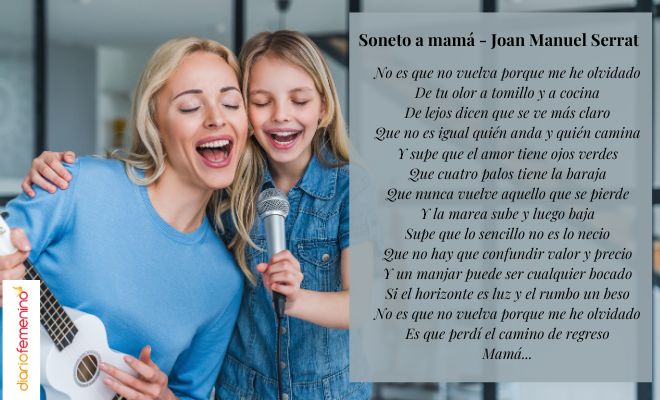 Lindas canciones con letra para el Día de la Madre