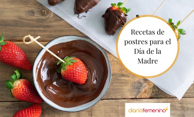 Postres fáciles y deliciosos para el Día de la Madre