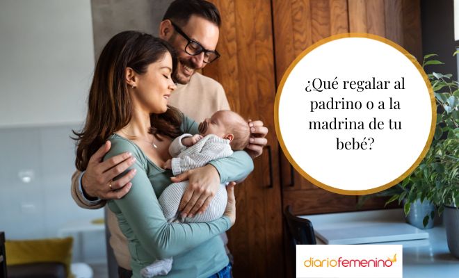 Ideas de regalos para los padrinos de tu bebé