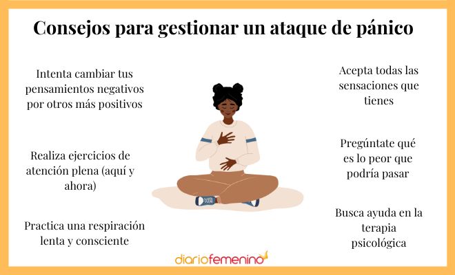 Formas de afrontar un ataque de pánico